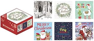 Pack of 30 Quality Christmas Cards - Assorted Bumper Traditional Xmas Cards