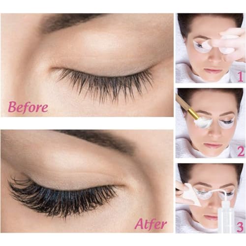 Eyelash Extension Cleanser Eyelid Foaming Cleanser Lash Foam Shampoo for Extensions, Oil, Paraben & Sulfate Free,100% Safe for Natural Lashes, Non-Irritating, Perfect for Professional Salon 1.69fl.oz - Thumbnail 5