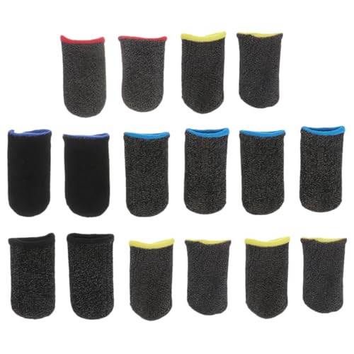 WEKAMOS 8 Protector de Dedos para Gaming de Fundas Delgadas Antideslizantes y Transpirables Cubre Dedos Prácticos para Evitar Sudor y Fricción Mejora Experiencia