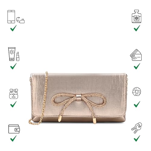 Image of Lavie Women's Crush Bow Emvelope Clutch | Ladies Purse | Gift For Women