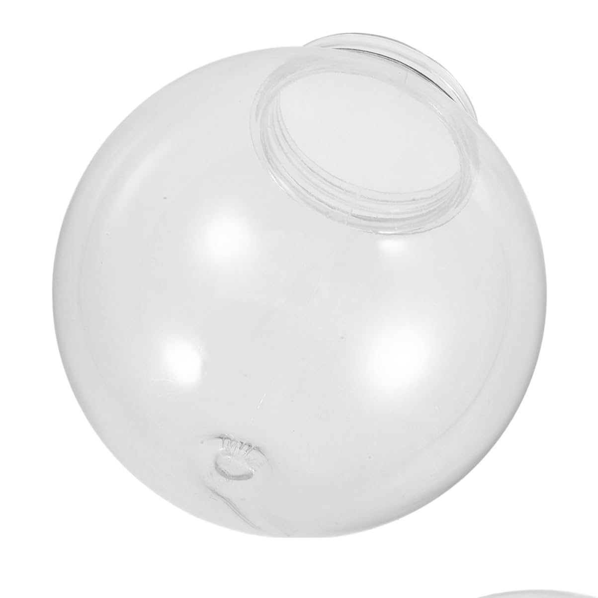 Paralume A Sfera In Acrilico Trasparente Per Esterni - Diametro 20 Cm, Resistente Alle Intemperie, Compatibile Con Lampioni E Plafoniere, Montaggio Verticale O Orizzontale