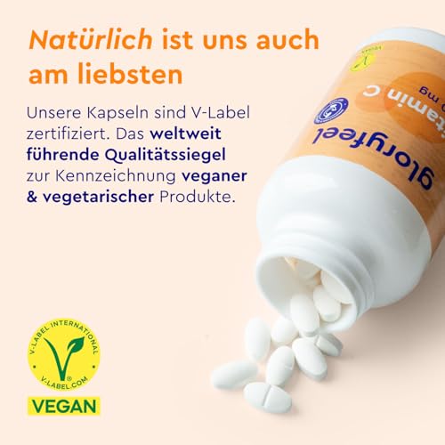 Vitamin C 1.000mg - Immun-Support** Hochdosiert - 200 vegane Tabletten (7 Monate) - Laborgeprüft und ohne Zusätze in Deutschland hergestellt – Bild 6