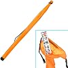 AdirPro 32-Foot Fiberglass Oval Leveling Rod with Foot Stabilizer - 10ths, 4 Section Telescopic with Carrying Case