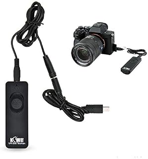 Kiwifotos Remote Control Shutter Release Cord for Sony A6000 A6100 A5100 A6600 A6500