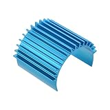 Bettomshin Aluminum Electric Engine Motor Heatsink Fins Cooling Blue for RC 380 390 Size Brushed Bru