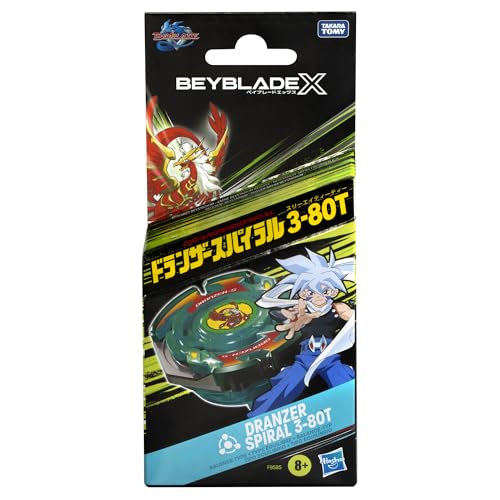 Image of Beyblade X Dranzer Spiral 3-80T Anniversary X-Over Spinning Top and Starter