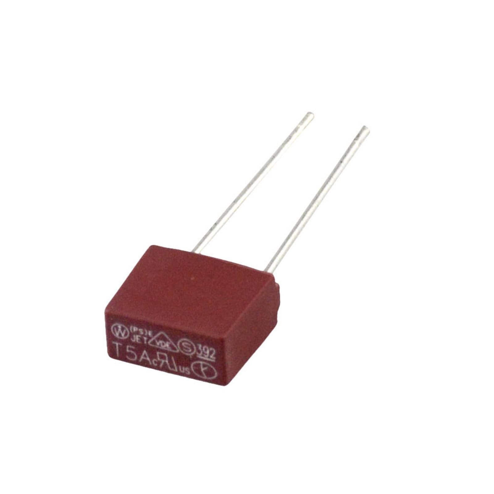 KNIUWMBMH 50PCS 0.5A 1A 2A 3.15A 4A 5A 6.3A 250V 392 Square Plastic Fuse T2A for LCD TV Power Board Commonly Used Fuses Slow Blow Fuse(5a)