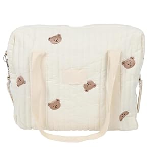 Yechiry Wickeltasche mit Bärenmuster