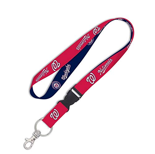 Lanyard MLB Washington Nationals pour clés et badges au stade comme au bureau