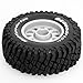 STMU RC Truck Tires and Wheels (4PCS) 12mm Hex All-Terrain Tires 70mm/2.76