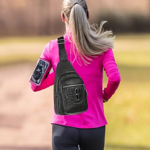 Sling bag pour femme imperméable et polyvalent