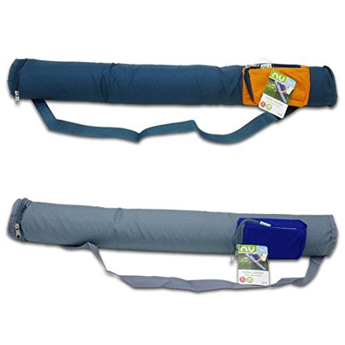Insulated 6 Can Tube Cooler - Holds Drinks | Soda | Diet Pop | Beer | Juice | Beverages | Wine | - TWIN PACK