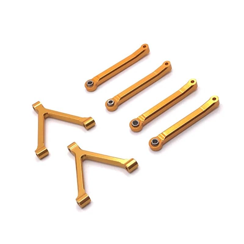 Metal Upgrade Retrofit Fixed Tie Rod for SG-2801 1/28 4WD RC Car Parts(Black)