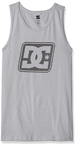 DC Men's Endleshort Sleeve Tank, Heather Grey, M
