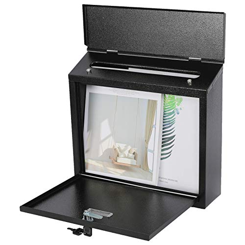 image for xydled Mail Boxes with Key Lock,Locking Mailbox Wall Mounted,Security 