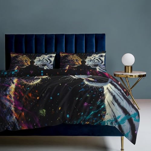 Ropa de cama de leopardo infantil para decorar habitaciones juveniles 8