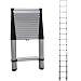 Telesteps 1800EP Pro Series Wide Step Telescoping Extension Ladder – 14.5 ft Height, 18 ft Reach | Type 1A 300 lb Rated