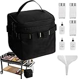 Yuemeuy Gewürzset Für Reisen,6 Flaschen Tragbares Set,Outdoor Gewürzset | Für Familie Freunde Outdoor Picknick Wandern Grillen Kochen