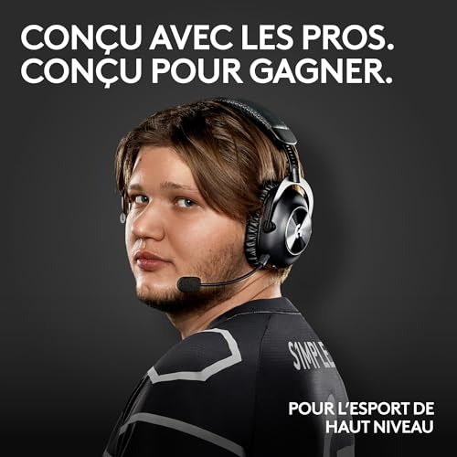 Casque Bluetooth Logitech G PRO X 2 avec son surround avancé - Geekodrome: Boutique d'accessoires geek Confort du casque gamer