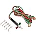 Klanata Mini Oxygen Torch Gas Welding Soldering Gun Tool Kit with 5Pcs Replaceable Tips Acetylene Flame Gun Multi Function Kit for Jewelers