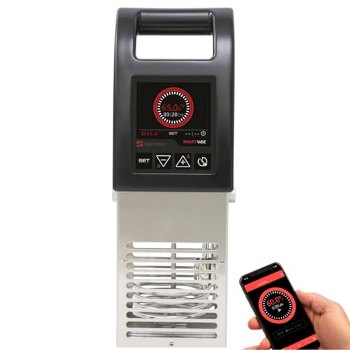 YOMMAK Cocedor Sous Vide Profesional Sammic Smart Vide 7 Premium | Roner Cocina Baja Temperatura | 56L 2000W Bluetooth | Roner Cocina al Vacío de Alta Precisión | Slow Cooker Circulador de Inmersion