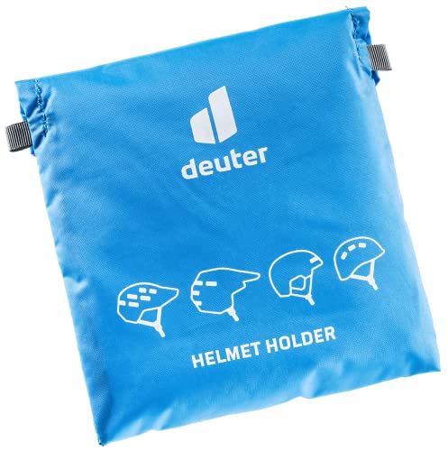 Deuter Unisex Dla Dorosłych Helmet Holder 3922321 Uchwyt na Kask, Niebieski, jeden rozmiar