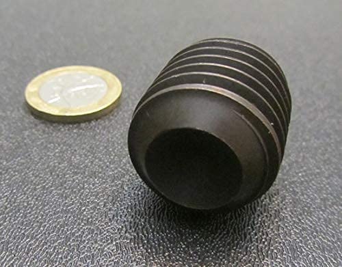 Black Oxide Finish Alloy Steel Cup Point Set Screw 1"-8 x 1.00" Length 3 pcs