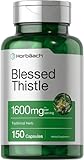 Horbaach Blessed Thistle Capsules 1600 mg | 150 Count |...