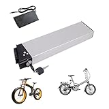FORTSCHRITTLICHES BATTERIEMANAGEMENTSYSTEM: Die E-Bike-Batterie ist mit einem intelligenten Batteriemanagementsystem ausgestattet, das den Leistungspegel genauer berechnet, um die Lebensdauer der E-Bike-Batterie zu gewährleisten, und die Fahrradbatterie außerdem vor Kurzschlüssen schützt -Strom, Überladung und Tiefentladung, um die Sicherheit zu gewährleisten.