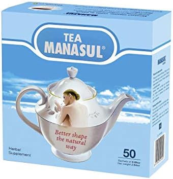 MANASUL Classic - Laxative Infusion Based On Senna, Peppermint, Lemon Balm, Liquorice and Anise. Herbal Tea with Calming Effect. 50 Tea Sachets.