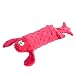 ZippyPaws Deluxe Water Bottle Crusherz - No Stuffing Plush Dog Toy (Lobster)