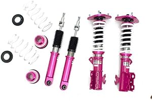 Godspeed(MSS0195-C) MonoSS Coilover Lowering Kit, Fully Adjustable, Ride Height, Spring Tension And 16 Click Damping