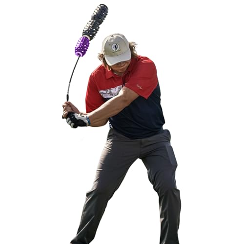 Aero Whip Golf Swing Trainer, Flexible Shaft, Speed & Tempo