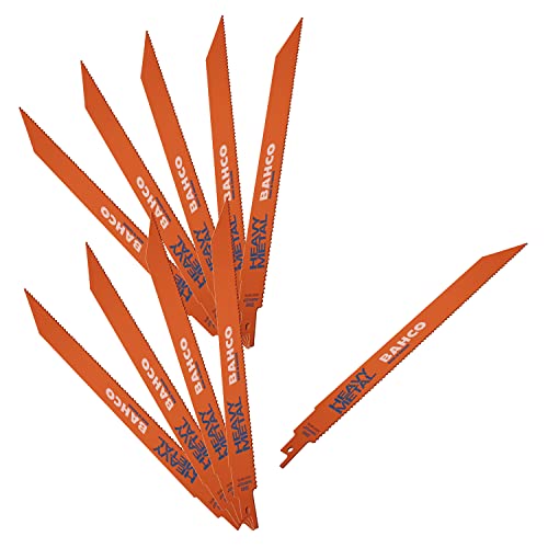Jeu de lames de scie sabre Bahco 3940-228-14-HST-10P pour le sciage de l'acier