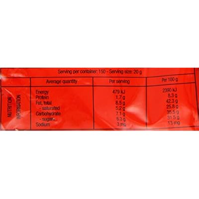 Valrhona Dark Chocolate - 70% Cacao - Guanaja - 6 lbs 9 oz bag of feves