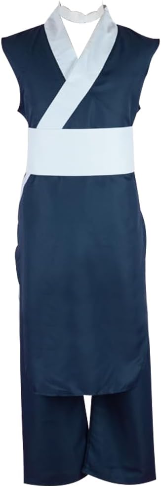 Choker Sleeveless Tunic Waistband Pants Cosplay Costume US Size