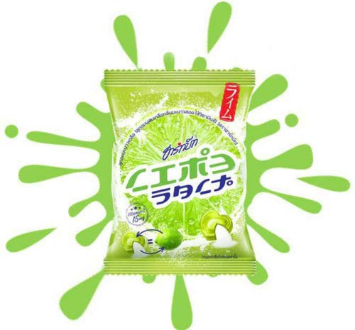 Caramelo de sal y lima con vitamina C 40g x3 miniatura 1