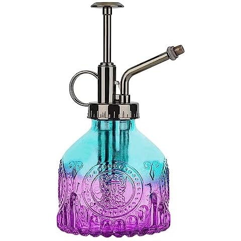 ZIUHEOA 6.4" Retro Glass Plant Mister Cover