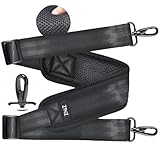 Coussin respirant ultra-épais fixe - Par rapport à d'autres bandoulières similaires, la bandoulière du sac à main est livrée avec un design de coussinet ultra-épais fixe qui maintient toujours le coussinet sur votre shouder et n'a pas besoin de l'ajuster souvent, le coussinet d'épaule ultra-épais rend votre shouder sous la protection et 100% respirant et plus confortable, ne vous inquiétez plus du glissement du coussinet et ne blessez plus votre épaule avec un sac lourd.