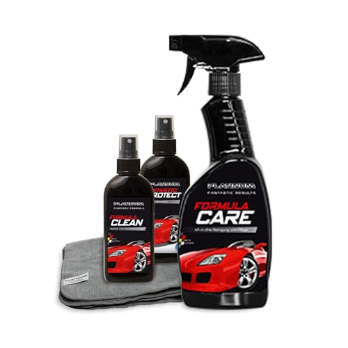 Platinum Fantastic Results Autopflege Set – Auto Reiniger für Innen & Außen – Autositze, Felgen, Lack, Cockpit reinigen