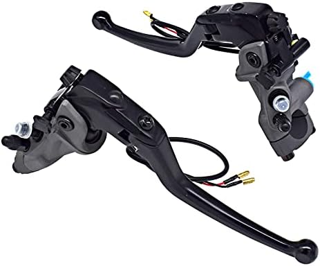 Feiteplus 7/8 Motorcycle Universal RCS19 CNC Hydraulic Brake Clutch Master Cylinder Reservoir Lever Upper Pump Cable Adjustable Handbrake