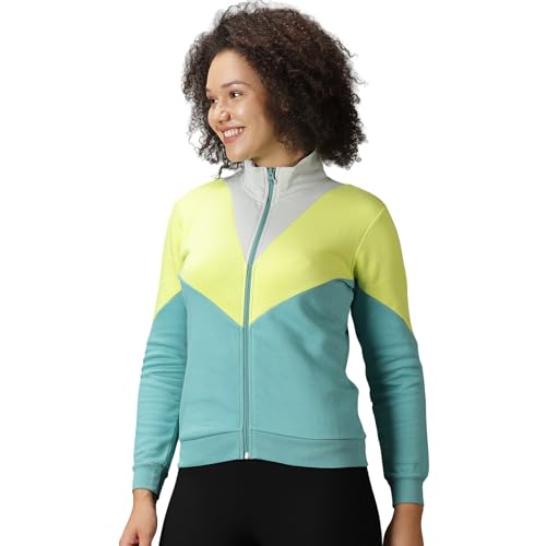 Image of DOMIN8 Women's Quilted Hooded Sweat Shirt with Kangaroo Pockets. (S) Grey
