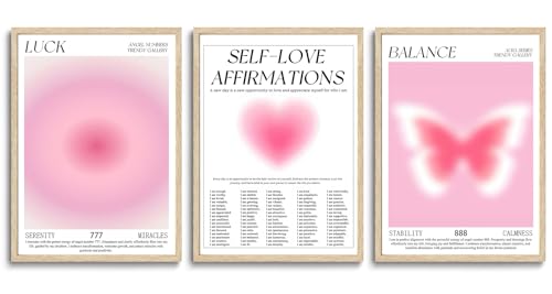 Toile Ange Aura KISSFOX encadrée chêne pour créer une ambiance zen dans votre salon