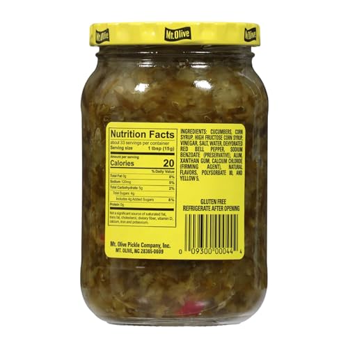 b'Mt. Olive Sweet Relish 16 Oz (Pack of 2)'