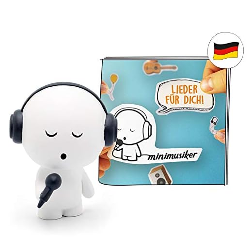 tonies Figuras de audición para Toniebox, minimúsicos – Canciones para niños a Partir de 3 años, Tiempo de reproducción Aprox. 50 Minutos