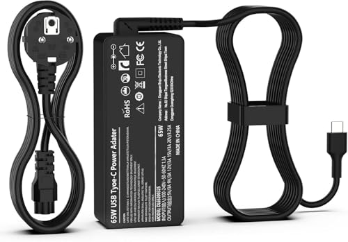 Cargador HP Portatil 65W USB C para HP Spectre X360 Elitebook Elite Envy Probook Chromebook Pavilion...