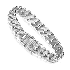 White Gold-10mm-bracelet