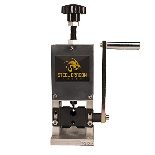 Steel Dragon Tools WRA15 Benchtop Manual or Drill Powered Automatic Wire Stripping Machine Strip Scrap Copper Wire Stripper