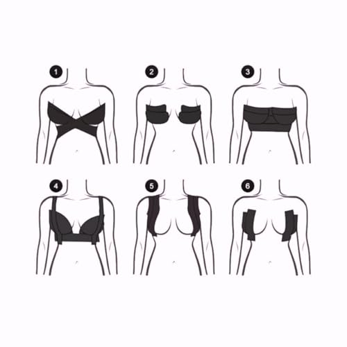Fita Adesiva Levanta Peito Seios Sutiã Invisível Push Up Premium Sustentação Decote 5m Silicone Natu