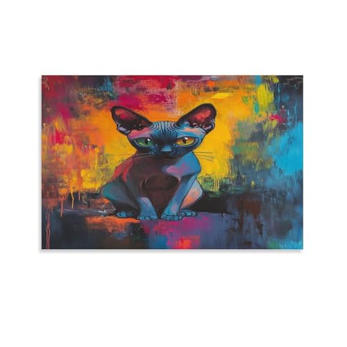 Sphinx chat Murale DécoRation pour briser la monotonie de vos murs
